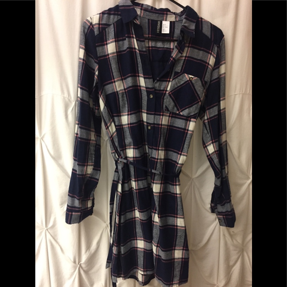 NWOT Flannel dress